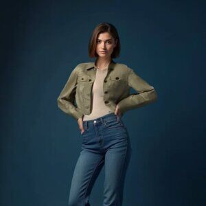 Tommy Hilfiger Metallic Denim Jacket XS